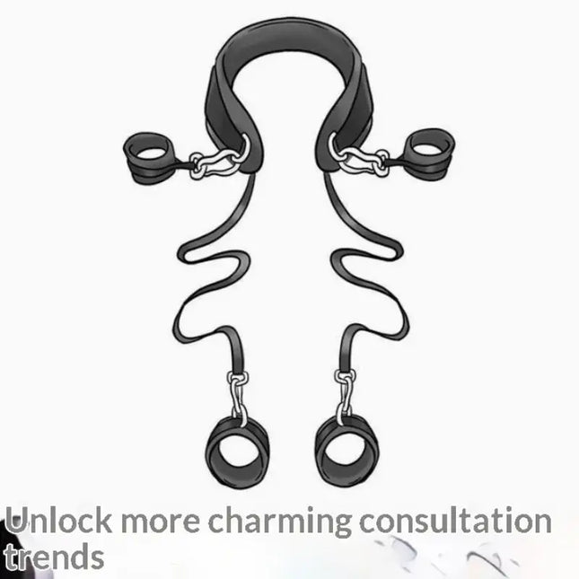 Bondage Handcuffs Kit Restraints Strap Ankle Cuffs Sex Toys For Couples Women Bandage Slave Obedience Master Adult Game