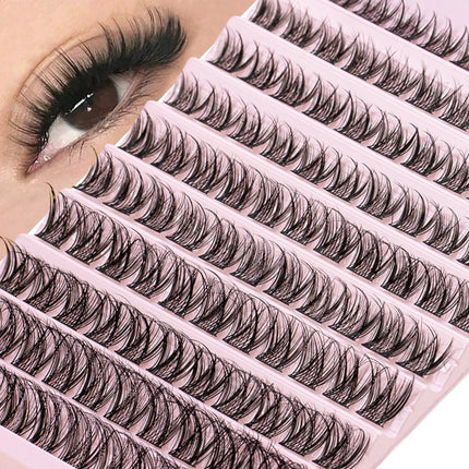 Lash Clusters 8-16mm 3D Cluster Lashes Natural Look Soft Mix Length DIY Eyelash Extension Volume Individual Lashes