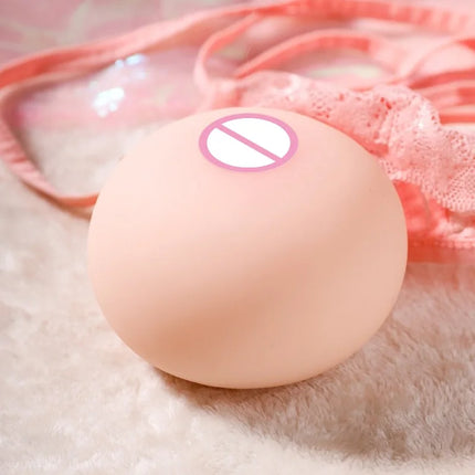 2025 New Artificial Chest Insertable Fake Silicone Breast Tools Men Masturbator Boobs Sex Toys For Men Adult Products