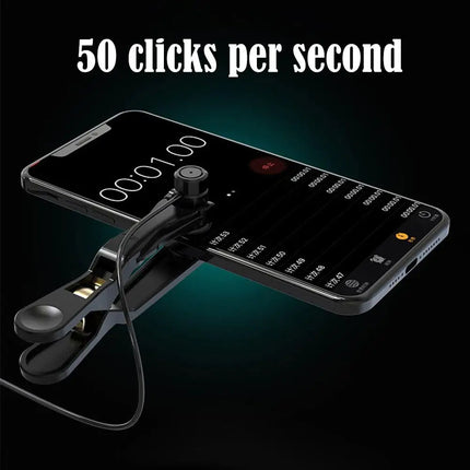 9/8/7/6/5/4/3/2/1 Heads Phone Screen Clicker Automatic Grabber Clicking 50 Instant Points Per Second Silent For Games Shopping