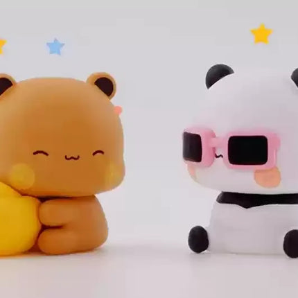 Bubu And Dudu Daily Blind Box Mystery Box Desk Decoration Cute Figure Model Desktop Decoration Collect Kawaii Doll Gift Genuine