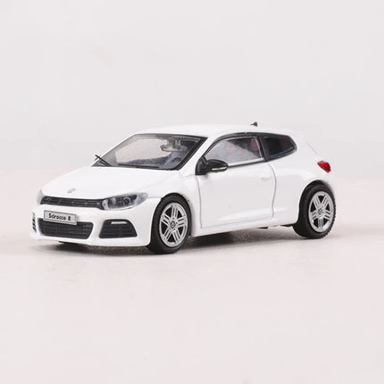 GCD 1:64  Scirocco R White/Black/Green/Blue Alloy Model Car