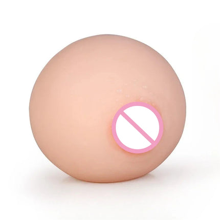 Artificial Chest Fake TPE Breast Toys Men Masturbator Stress Squeeze Ball Soft Toy Pocket Pussy Adult Products