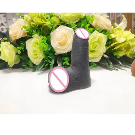 GOFLYING STP Packer Wholesale Ultra Soft Realistic Short Small Dildo Dress Male Genitalia Transgender Ftm Prosthetics Penis