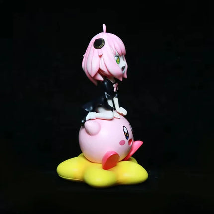 Spy×Family Anya Forger 19cm Anime Action Figure Pvc Collectible Desk Decoration Kirby Figurine Custom Toy Gift For Birthday