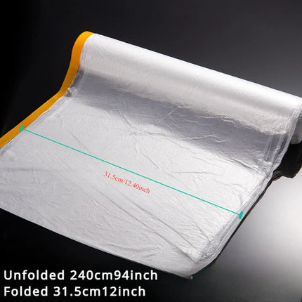 Washi Paint Protection Film Dust Protection Masking Film Car Painting Beauty Decoration Masking Furniture Dust Protection
