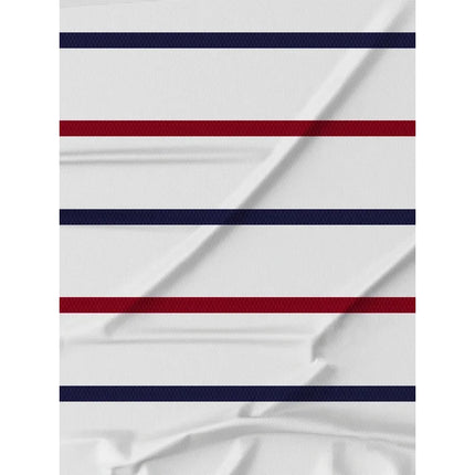 Luxury brand lettered short-sleeved polo shirt, fashionable striped summer breathable T-shirt, high-end Korean style men's clothing
