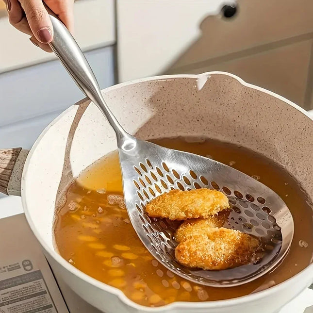 Stainless Steel Skimmer Spoon / Écumoire Acier Inoxydable