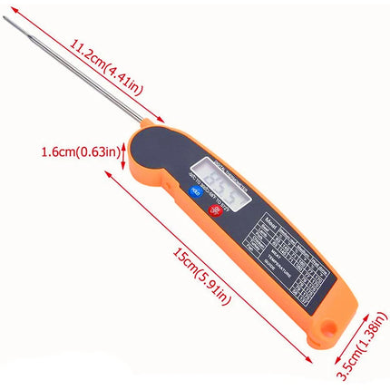 Probe Type Food Thermometer Kitchen Digital Thermometer For Meat Milk Cooking Food BBQ TP300 Electronic Temperature Gauge Tool