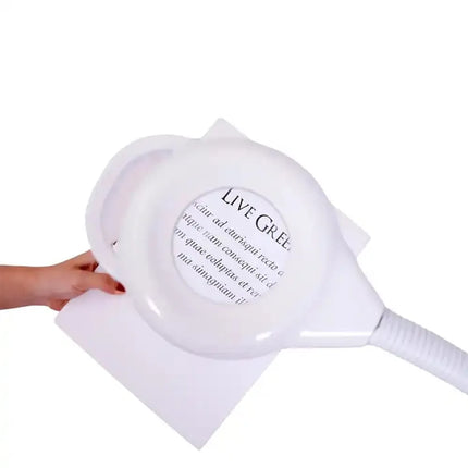 LED Floor Lamp Magnifying Salon Beauty Cold Light Multifunction Desk Lamp Esthetician Magnifying Nail Art Tattoo Vertical Light