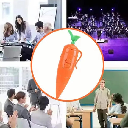 1-10pcs  Carrot Voice Recorder Pen  Kids Ballpoint Pen That Can Be Recorded Creative Multi Functional Pens Gift…!