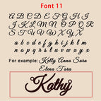 Font 11 / Silver