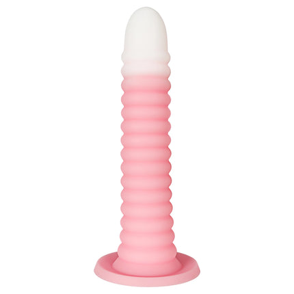 Extra Long Gradient Pink Anal Plug Massager With Threaded Suction Cup Rear Multi-size Unisex Anal Plug Adult Erotic Anal Sex Toy