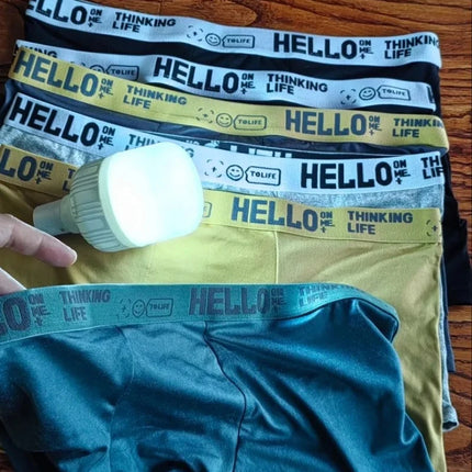 6pieces Mens Underwear Men Cotton Underpants Male Pure Men Panties Shorts Breathable Boxer Shorts Comfortable Soft Plus Size