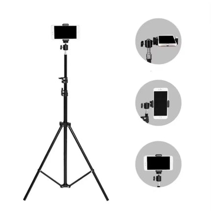 Foldable Mobile Phone Stand Holder Video Recording Live Tripod Selfie Landing Monpod For All Phone Camera 56cm-160cm Extendable