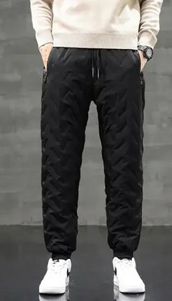 New Big Size Winter Pant Men Thick Fleece Lined Jogger Cotton Padded Warm Work Trouser Male Plus Large Sweatpant 9XL 10XL Autumn