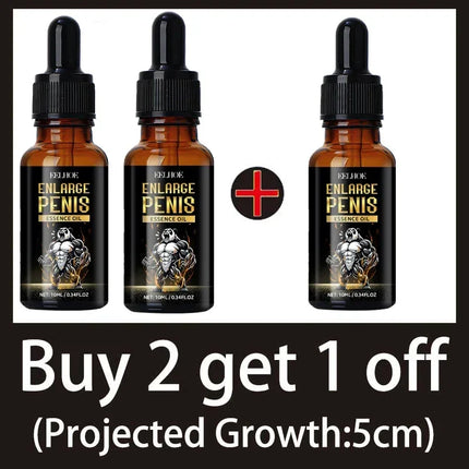 8Best Sellers Essential Oil Big Dick Male Penis Enlargement Oil Increase Size Erection Product Aphrodisiac Sex Extender Enhance