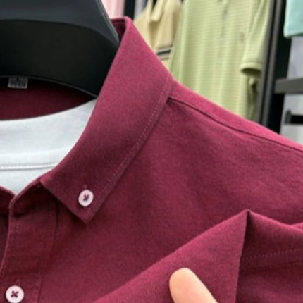 100% Cotton Corduroy Shirt - Green Long Sleeve M-4XL - Spring Autumn Slim Fit Candy Color Collection