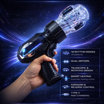 Heating Male Masturbation 10 Mode Tongue Licking Telescopic Rotating Electric Masturbation Cup Pocket Pussy Man Adult Sex Toy