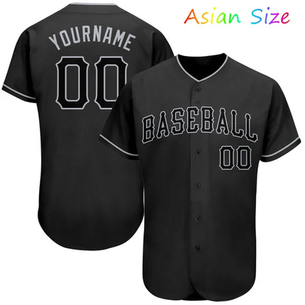 Polyester Quick Drying Baseball Jersey Button Down Sports Tee Uniform Custom Name Number Team Name Baseball Training Sports Tops