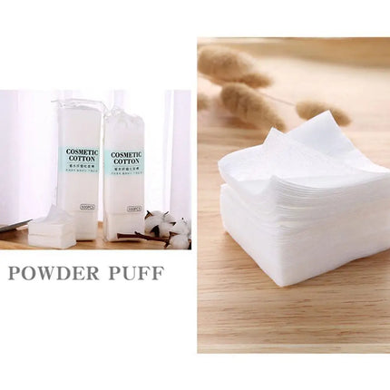 500PCS/Set Facial Puff Pads Disposable Makeup Accessories Remover Practical Face Soft Remover Non-woven Fabric Paper Beauty Tool