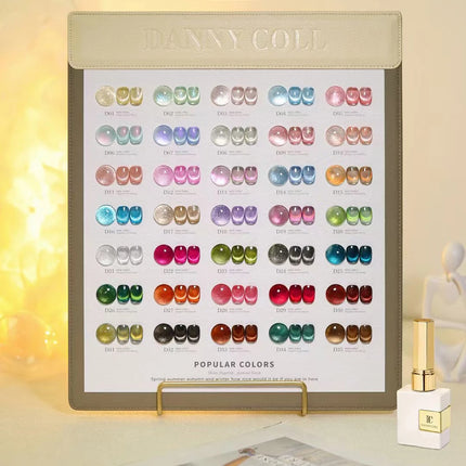 High End 9D Cat Eye Gel Polish Set With Color Board  Magnetic Gel Nail Set Luxury Cat's Eye Gel Soak Off UV LED Nail Varnish