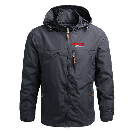 Men's Fantic Motor Logo Print 2026 Spring And Autumn Double-layer Zipper Hoodie Fashionable Jacket Mew Sports Coat Jacket