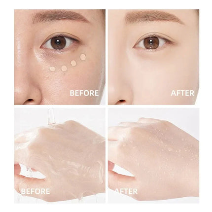 Face Liquid Foundation Full Concealer Makeup Waterproof Base Brighten Whitening Cover Dark Circles Hydrating Foundation Cosmetic