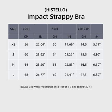 HISTELLO Impact Strappy Bra Gym Top Women High Support Thin Strap Halter Sports Seamless Bras Scrunch Push-up Workout Yoga Tanks