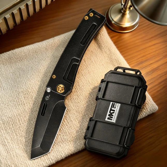 Medford--Type Heavy-duty Folding Knife, Portable Camping and Adventure Emergency Outdoor Knife, Sharp Fruit Knife