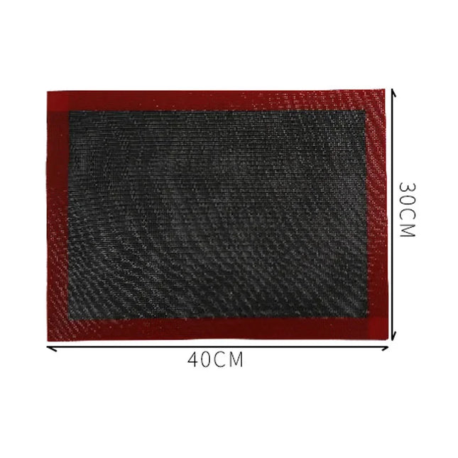 1pc 30X40cm Perforated Silicone Baking Mat Reusable Non-stick Oven Liner, for Cookies Macaron Bread