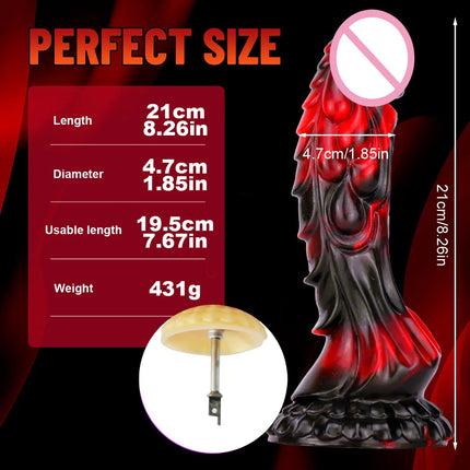 Sex Machine Sav Elastic Contraction Adapter for V-U-LOCK Attachments Dildo Saber Jigsaw Reciprocating Saw A Large Animal Dildo