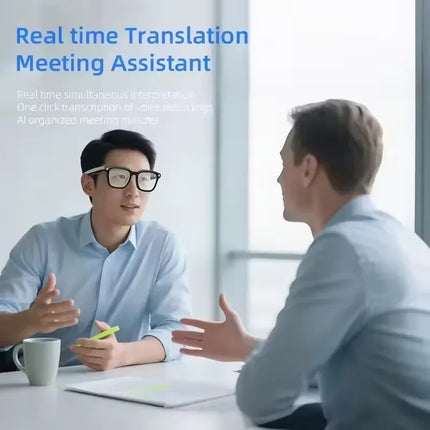 Lenovo AI Smart Glasses 4K 8MP Translation Camera Shooting Image Bluetooth Call Recording Music Smart Sunglasses 2026 New