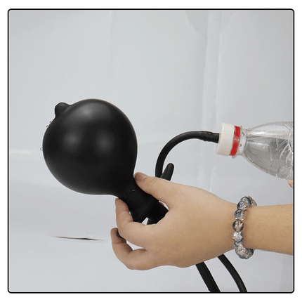 Anal Dilator Water Spray Butt Plug 3 IN 1 Inflatable Anal Plug Prostate Massager Sex Toys for Women Men Enema Cleaner