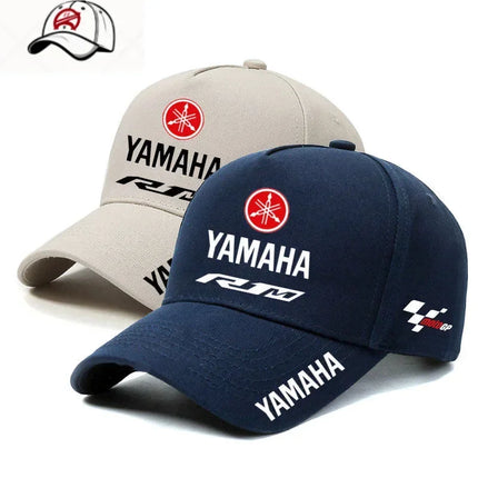 Yamaha R1M Motorcycle Racing Hat Men Leisure Cotton Baseball Sun Fleet Daily Training Sunscreen Hat Fashion Hat with Visor