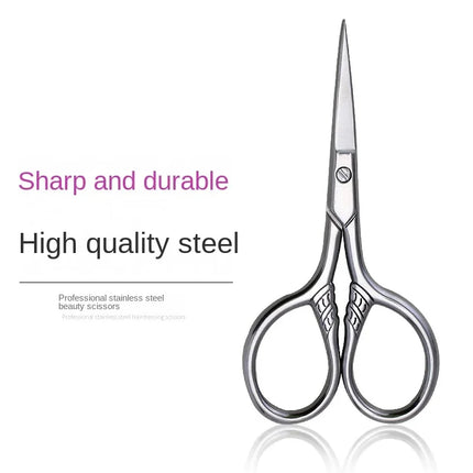 Grooming Nail Scissors Eyebrows For Manicure 1Pcs Stainless Steel Small Makeup Cuticle Beard And Mustache Trimmer Nose Hair Tool