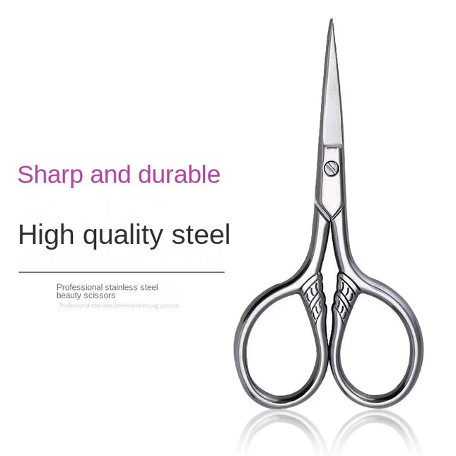 Grooming Nail Scissors Eyebrows For Manicure 1Pcs Stainless Steel Small Makeup Cuticle Beard And Mustache Trimmer Nose Hair Tool