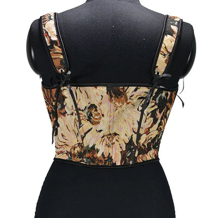 Fashion Lolita Shirt Women Corset Top Camis y2k Body Shaper Woman Clothing Blouses Sexy Waist Trainer Bustiers Ladies Underbust