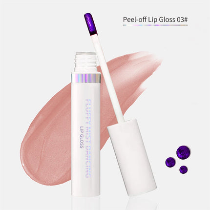 Non-stick Cup Cracking Lip Stain Wipe Off Pink Lip Tint Transfer Proof Lasting Peel Off Metallic Lip Mask Waterproof Cosmetics