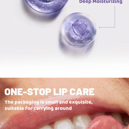 Pudaier Lip Care Set 3PC Nourishing Moisturizing Lip Balm Treatment for Dry Lips Gentle Repair for Soft Smooth Lip Oil Care Kit