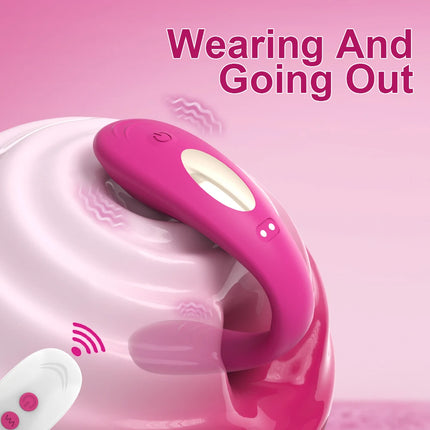 Remote Control Women Panties Vibrator Vagina G-Spot Vibrator Clitoris Stimulator Female Masturbation Adult Sex Toy for Couples