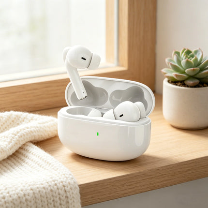 New Bluetooth Earphones TWS Touch Control HiFi Wireless Headphone Mic Noise Reduction Earbuds Waterproof Game Motion