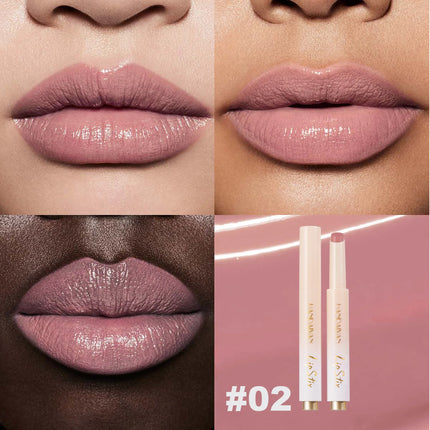 Long Lasting Press On Lipstick Jelly Mirror Tint Lip Gloss Smooth Honey Texture Moisturizing Lip Makeup Stix