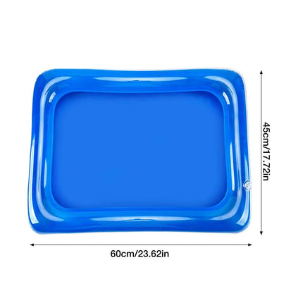 Portable Inflatable Foot Basin Convenient Foot Soaking Bath  Tub For Pool Entrance Ladder Inflatable Basin Foot Soaking Tub