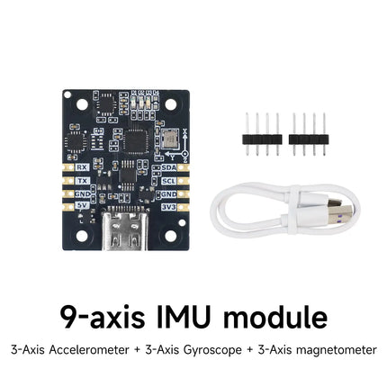 Yahboom IMU Sensor Module ARHS High-precision 6-axis/9-axis/10-axis Optional Support ROS1 ROS2 for ROS Robot Raspebrry Pi Jetson