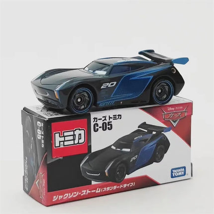 Takara Tomy Cars Lightning McQueen Jackson Storm Alloy car model die-casting collection gift giving classic children's gift toys