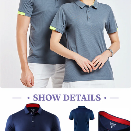Casual Sports Quick-drying Lapel Short-sleeved POLO Shirt Cycling Suit Fitness Suit For Men