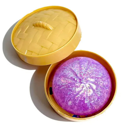 Dumpling Pressure Dumpling Squishies Cute Colorful Bun Toy Slow Rising Stress Relief Fidget Toy for Kids Adults Anti-Anxiety Gif