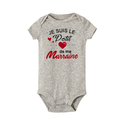 I Have The Best Godmother In The World Newborn Baby Bodysuits Funny Summer Short Sleeve Infant Rompers Body Boys Girls Jumpsuits