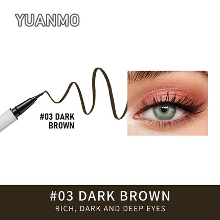 Long-lasting smooth matte finish, water-resistant and stain-resistant, liquid eyeliner pen eye makeup eyeliner cosmetic product